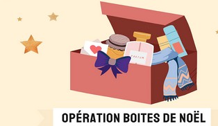 Opération Boîtes de Noël avec l'AGF Opération Boîtes de Noël avec l'AGF