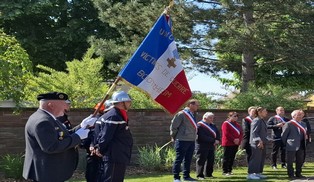 Commémoration de l'Armistice de 1945