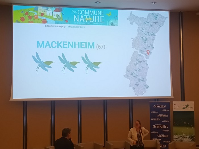 Mackenheim, commune nature à trois libellules Mackenheim, commune nature à trois libellules