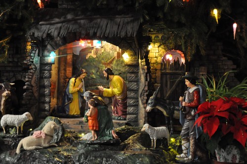 La cr&egrave;che de l'&eacute;glise Saint-Etienne